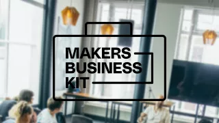 Makers - professionalisering - beeldmerk Makers Business Kit